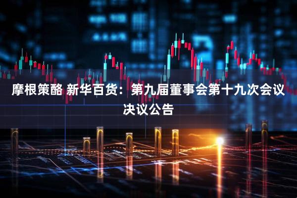 摩根策酪 新华百货：第九届董事会第十九次会议决议公告