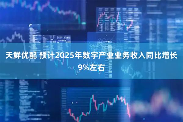 天鲜优配 预计2025年数字产业业务收入同比增长9%左右